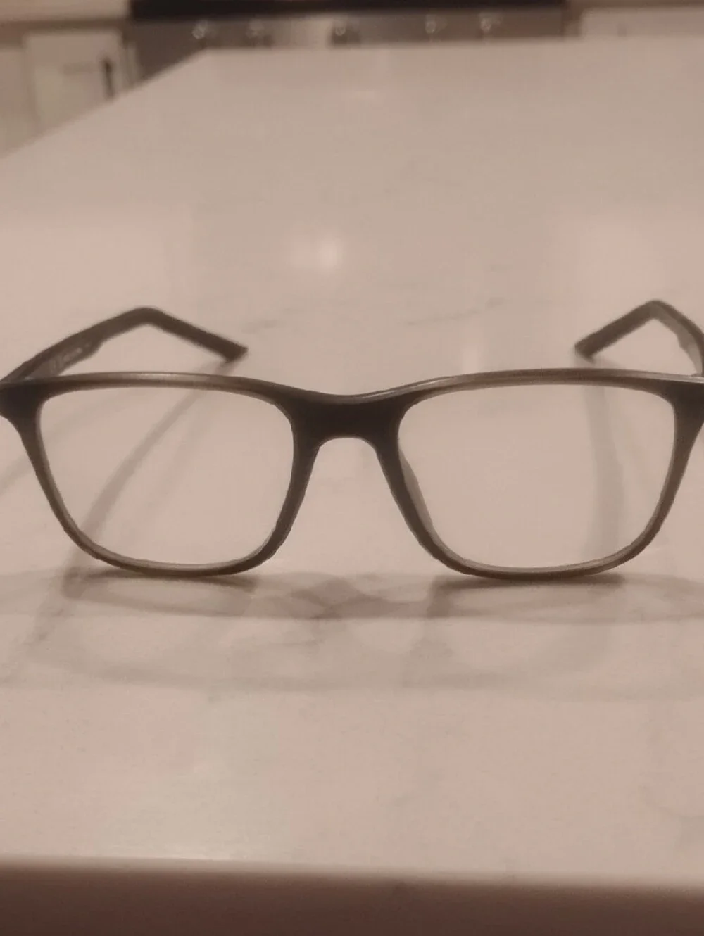 Nike 5543 Youth Eyeglass Frames Matte Gray With Lime Green Swoosh